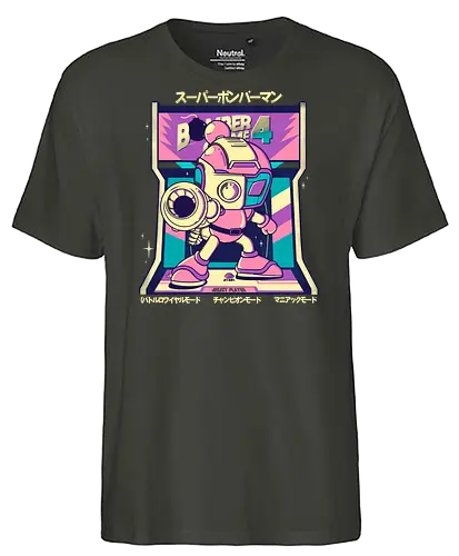 bomber Game - bomber, gaming, retrogames - Fairtrade T-Shirt