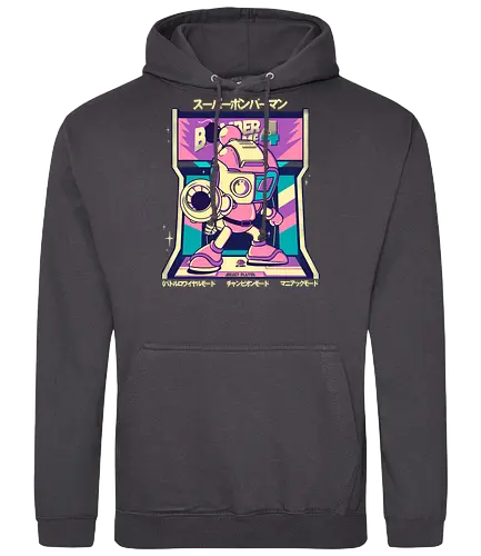 bomber Game - bomber, gaming, retrogames - Standard Hoodie
