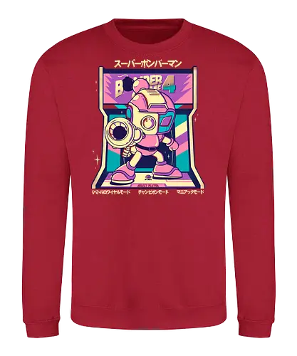bomber Game - bomber, gaming, retrogames - Sweatshirt
