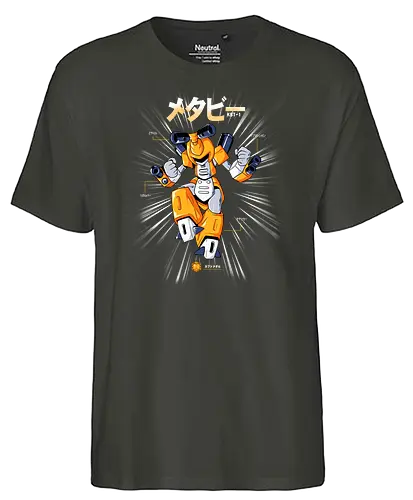 medabot weapons - gundam, mecha, robot, japan - Fairtrade T-Shirt