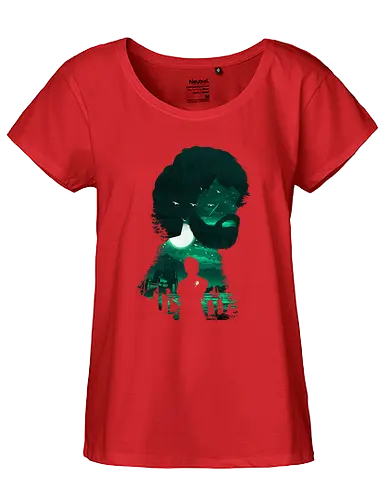 Drinking and knowing things - dwarf, imp, series, tv, lied, eis, feuer, ice, fire, ice and fire, fantasy - Fairtrade Girl Shirt