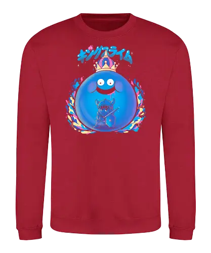 The great king - Schleim, Slime, dragon, quest, gaming - Sweatshirt