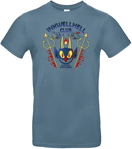 Inwellhell club - ink, gaming, cuphd - Standard T-Shirt