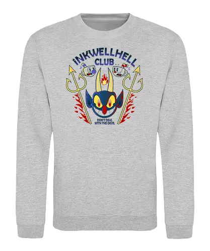 Inwellhell club - ink, gaming, cuphd - Sweatshirt