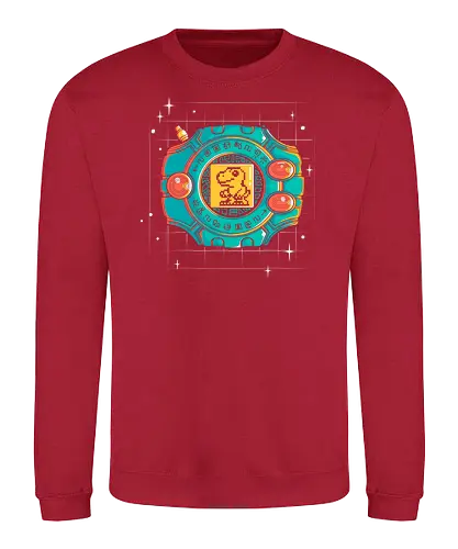 Digivice Retrô - digital, monster, anime - Sweatshirt