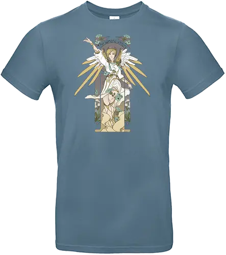The Winged Victory - guardian, angel, gaming, mmo - Standard T-Shirt