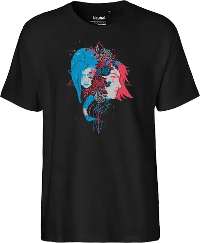 Sister's Blossom - League, Legends, gaming, Vi, Powder - Fairtrade T-Shirt