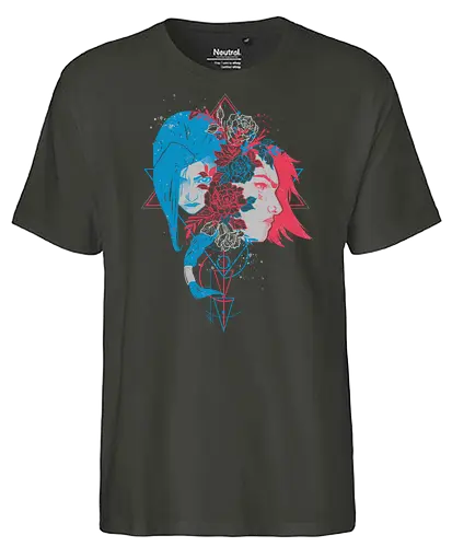 Sister's Blossom - League, Legends, gaming, Vi, Powder - Fairtrade T-Shirt