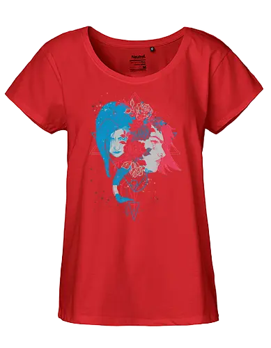 Sister's Blossom - League, Legends, gaming, Vi, Powder - Fairtrade Girl Shirt