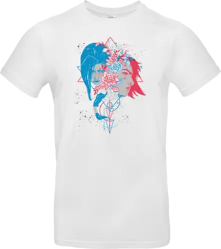 Sister's Blossom - League, Legends, gaming, Vi, Powder - Standard T-Shirt