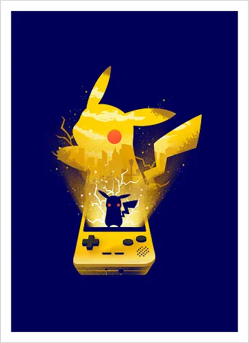 Yellow Pocket Monster