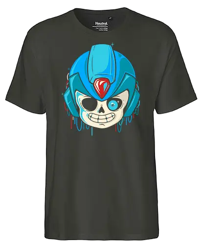 Mega Dead - hero, robot, gaming - Fairtrade T-Shirt