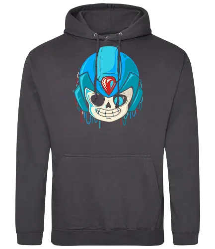 Mega Dead - hero, robot, gaming - Standard Hoodie