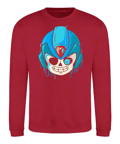 Mega Dead - hero, robot, gaming - Sweatshirt