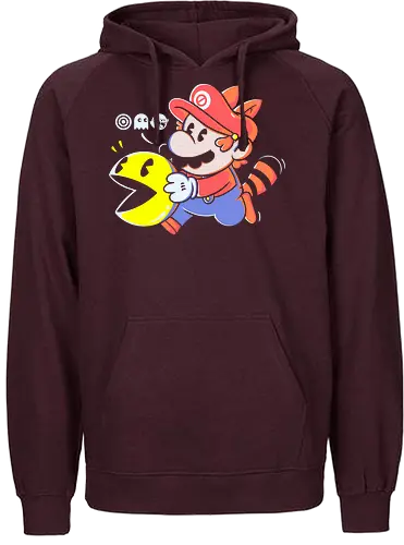 Ghost - gaming, plumber, ghost - Fairtrade Hoodie