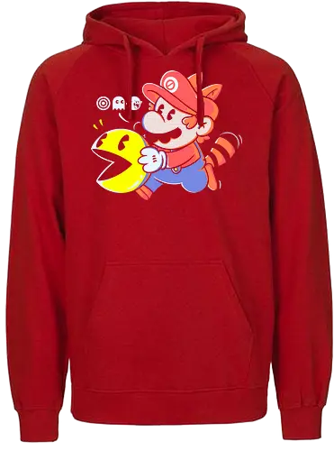 Ghost - gaming, plumber, ghost - Fairtrade Hoodie