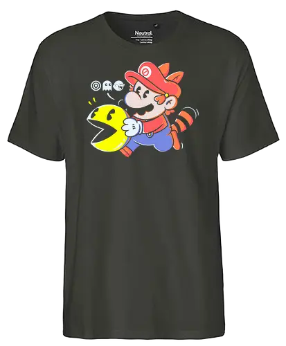 Ghost - gaming, plumber, ghost - Fairtrade T-Shirt