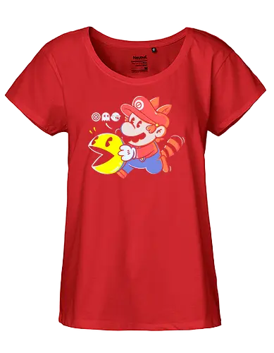 Ghost - gaming, plumber, ghost - Fairtrade Girl Shirt