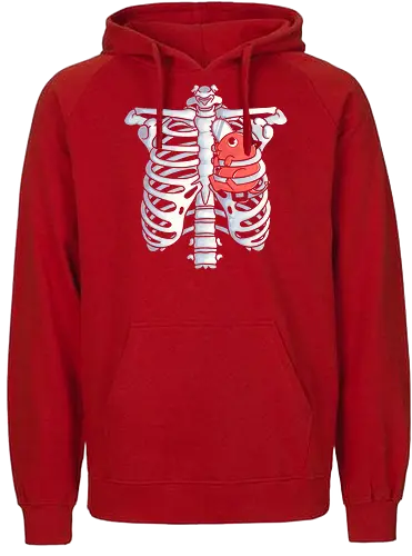 New Heart - chainsaw, manga, anime, man, blep - Fairtrade Hoodie