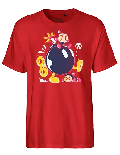 Super Bomb - bomb, gaming - Fairtrade T-Shirt