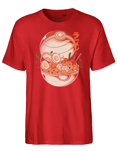 Poke Ramen - pocket, monster, ball, ramen - Fairtrade T-Shirt