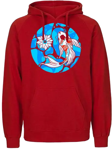 Great karp - Koi, fish, japan - Fairtrade Hoodie