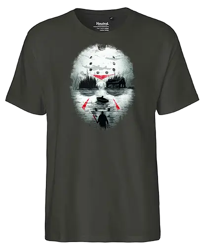 Friday Night Terror - friday the 13th, freitag der 13., jason, jason voorhees, horror, classic, classic horror, camp crystal lake, murder - Fairtrade T-Shirt