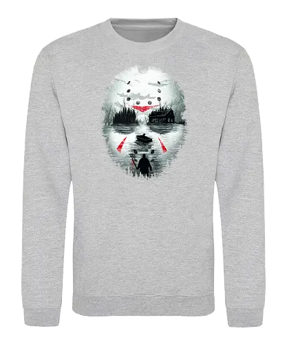 Friday Night Terror - friday the 13th, freitag der 13., jason, jason voorhees, horror, classic, classic horror, camp crystal lake, murder - Sweatshirt