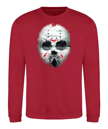 Friday Night Terror - friday the 13th, freitag der 13., jason, jason voorhees, horror, classic, classic horror, camp crystal lake, murder - Sweatshirt