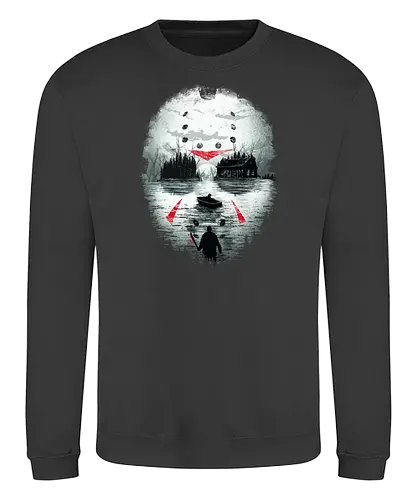 Friday Night Terror - friday the 13th, freitag der 13., jason, jason voorhees, horror, classic, classic horror, camp crystal lake, murder - Sweatshirt