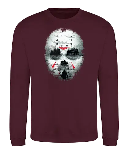 Friday Night Terror - friday the 13th, freitag der 13., jason, jason voorhees, horror, classic, classic horror, camp crystal lake, murder - Sweatshirt