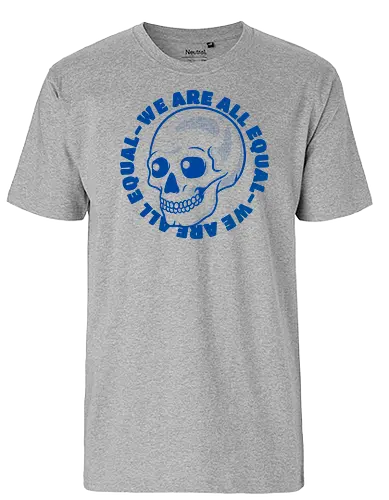Equality - skull, equal - Fairtrade T-Shirt