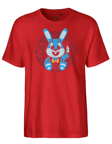Silent Bunny - bunny, gaming, silent, Hill, horror - Fairtrade T-Shirt