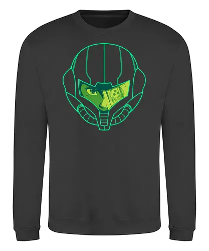 Bounty Hunter - alien, gaming, mother - Sweatshirt
