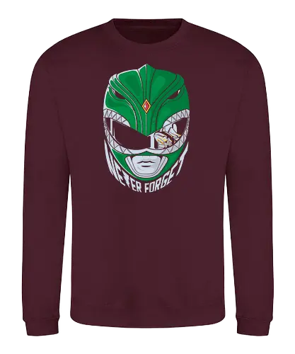 Never forget - tokusatsu, hero, superhero - Sweatshirt