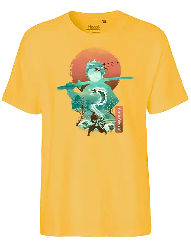 Ukiyo Slayer - ukiyo-e, demon, slayer, Tanjirō, Nezuko - Fairtrade T-Shirt