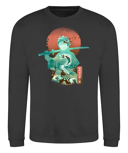 Ukiyo Slayer - ukiyo-e, demon, slayer, Tanjirō, Nezuko - Sweatshirt
