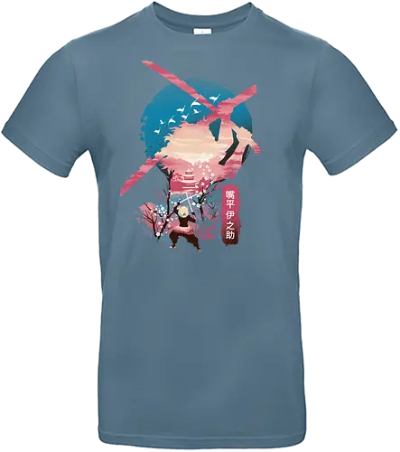Ukiyo Slayer 3 - ukiyo-e, demon, slayer, anime, Inosuke - Standard T-Shirt