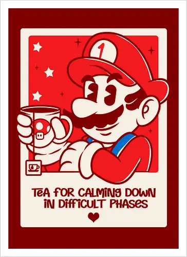 T to calm down