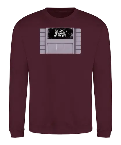 Best Time - gaming, retro, console, cartridge - Sweatshirt