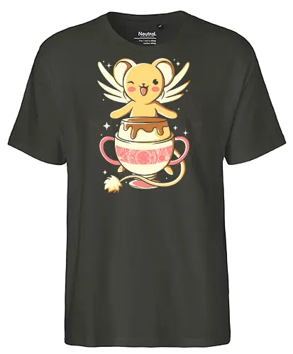 Kero - anime, manga, sakura, Magical Girl - Fairtrade T-Shirt