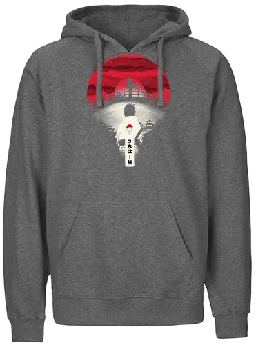 Uchiha Night - anime, manga, ninja, shinobi - Fairtrade Hoodie
