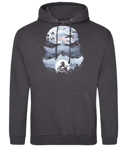 Storm Mountains - scifi, movie, space opera, science fiction, trooper - Standard Hoodie