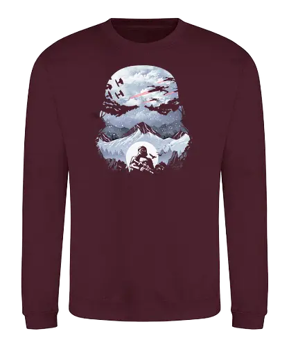 Storm Mountains - scifi, movie, space opera, science fiction, trooper - Sweatshirt