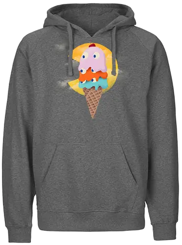 Summer Gaming - arcade, ice, eis, summer, gaming, icecrm - Fairtrade Hoodie