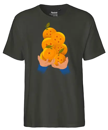 Dragon Citrus - dragon, ball, shenlong, Wunsch, anime, manga - Fairtrade T-Shirt