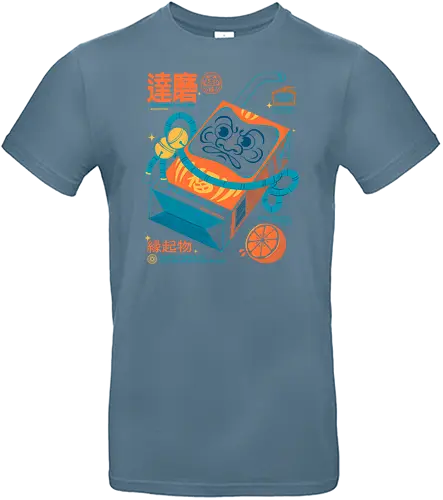 Daruma Juice - daruma, luck, glück, Trinkpäckchen, japan - Standard T-Shirt