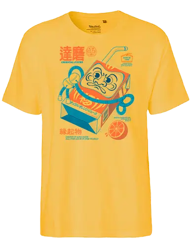 Daruma Juice - daruma, luck, glück, Trinkpäckchen, japan - Fairtrade T-Shirt