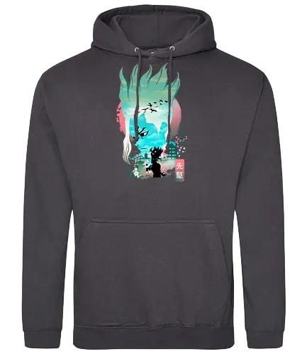 Senku Landscape - anime, Dr.Stone, Senku - Standard Hoodie