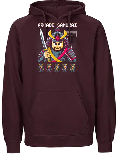 Arcade Samurai - samurai - Fairtrade Hoodie